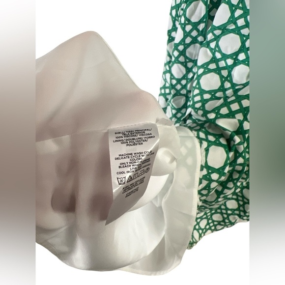 Ann Taylor green midi sleeveless summer dress - Picture 5 of 5